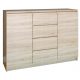  Komoda TopEshop Roma 120 x 40 x 97 cm sonoma hrast mat