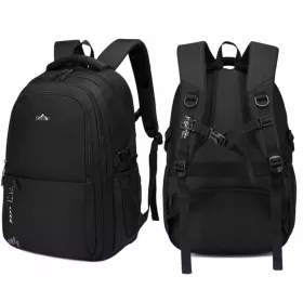   CoolPack crni školski ruksak s više pretinaca, Nijanse crvene, Višebojni, 30 l