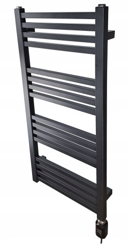 Električni kupaonski radijator Luxor 300 W 400 x 700 mm crni