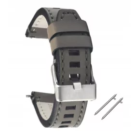   Kožni remen za sat Diloy 414.07 2 20 mm - Sivi remen za Smartwatch

Ovaj univerzalni kožni remen za sat idealan je dodatak vašem Smartwatch uređaju. Izrađen od visokokvalitetne kože, ovaj sivi remen š