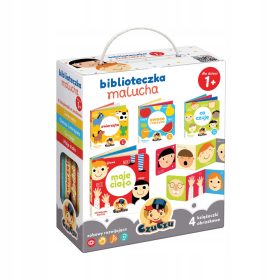 CzuCzu Dječja Knjižnica Komplet od 4 Knjige 1+