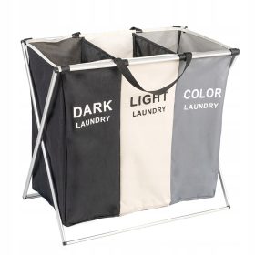 Timetrade 135l samostojeća košara za rublje, višebojna