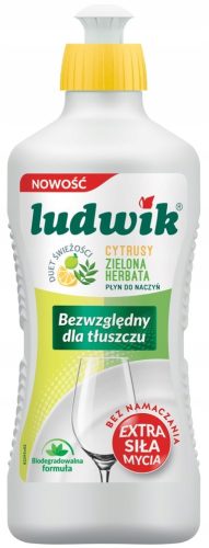  Ludwik tekućina za pranje posuđa 900 ml Duet Świeżości - agrumi sa zelenim čajem