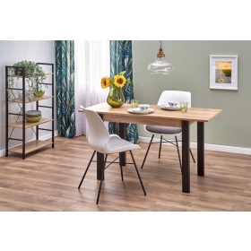 Stol za blagovaonicu GINO crni hrast wotan Halmar