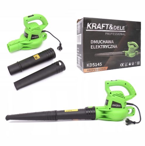 Električna puhača za lišće - Kraft&Dele KD5145 električna puhača 3600W