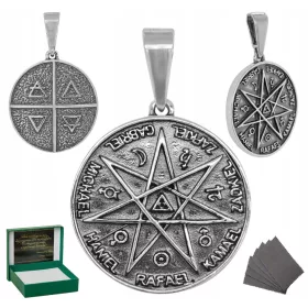   PEČAT ARHANĐELA 925 | Srebrna medalja pečati talisman amulet sedam arhanđela velik 925

PEČAT ARHANĐELA 925 je unikatna srebrna medalja visoke kvalitete, izrađena od srebra 925. Ovaj talisman predstav