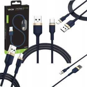 USB kabel Vayox - USB tip C 1m premium line VA0059