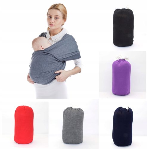 Vezani tkani šal L za bebe