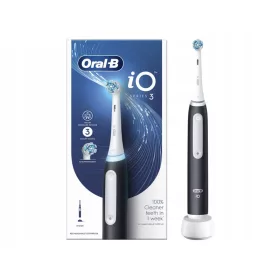    Oral-B iO 3 Black električna četkica za zube stvorena Braun tehnologijom