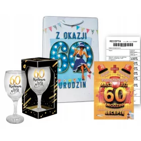  Šaljivi poklon za 60. rođendan za slavljenicu, poklon set