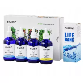  NUION LIFE Paket - Magnez, Cink, Selen, Vitamin D3 za Zdravlje i Energiju