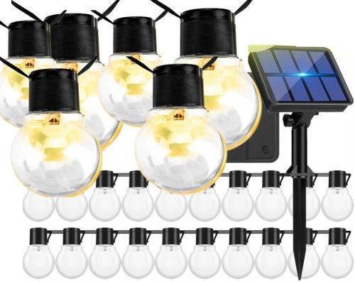 Vrtna viseća lampa - Solarna vrtna lampa, velika LED žarulja