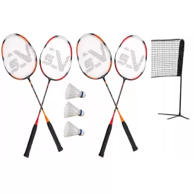   Žica, omot, navlaka, mreža, stup, set loptice, set reketa Sportvida SV-SE0003