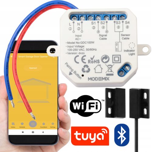 Modemix GDC100WW WiFi kontroler za upravljanje garažnim vratima