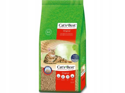 Cat's Best Originalni KOMPATIBILNI PESAK za mačke 40 l (cca. 17,2 kg)