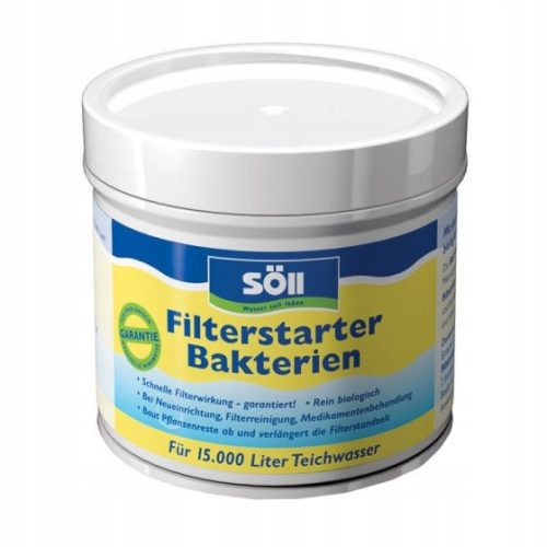 SOLL FILTER STARTER BAKTERIJE 100G ZA PONDE
