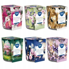    Mirisna parafinska svijeća, Kalia mješavina mirisa, 6 kom.