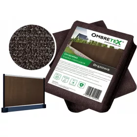 Ombretex pravokutna mrežica 1000 x 120 cm smeđa