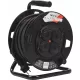 Yato kolut produžni kabel 30 m, 4 utičnice, crni