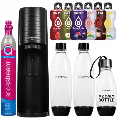 SodaStream Terra set crni 4 kom.