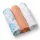  Babyono pelena od muslina, 3 kom. - 70 x 70 cm - nijanse plave
