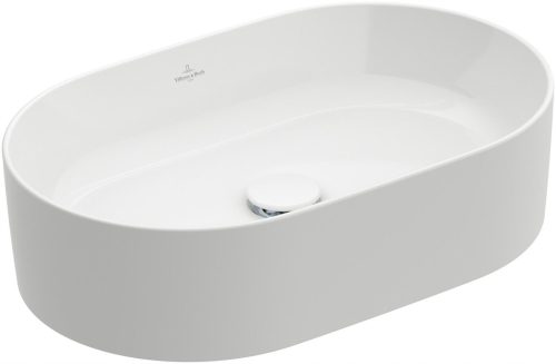 Ovalni umivaonik Villeroy & Boch Collaro - Bijela umyvanka na bateriju