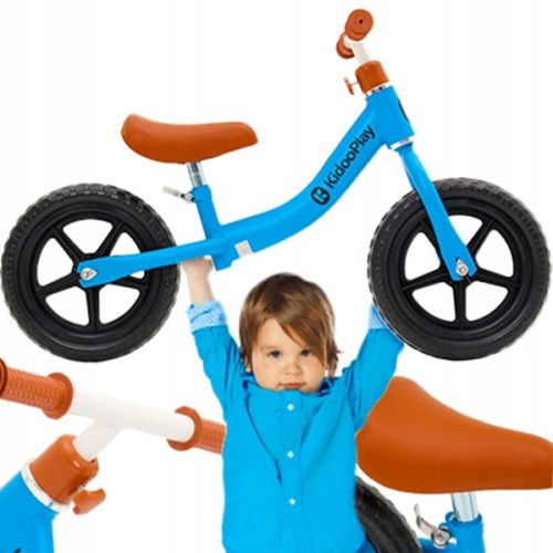  KIDOOPLAY RUNNER 12" bicikl za ravnotežu bež, bijela, crna, plava