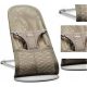  BabyBjörn BLISS MESH Grey Beige bouncer x 12 x 93 cm + Septona Baby Dermasoft Family kamilica vlažne maramice 1 x 12 kom.