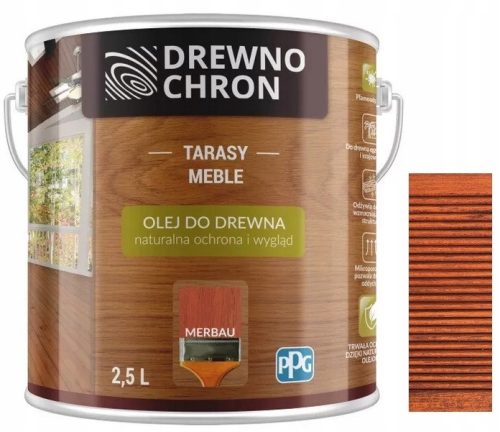  Drewnochron Merbau ulje za drvo 2,5L