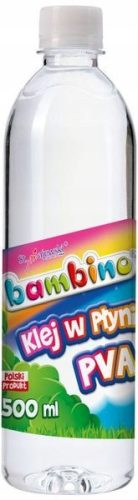 Bambino PROZIRNO TEKUĆE LJEPILO 500 ml za QUILLING St. Majewski