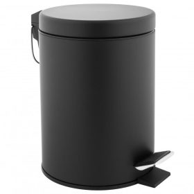 Koš za smeće za kupaonicu Yoka Home LABI 3 l crna mat