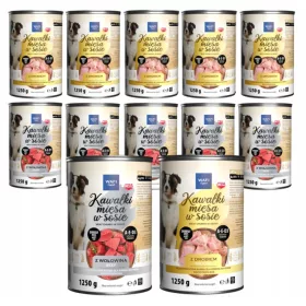  VAFI KOMADIĆI U UMAKU ZA PSE MJEŠAVINA OKUSA 12X1250G