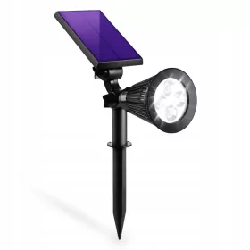   Solarna utičnica za vrtnu svjetiljku - Interlook ugradbena solarna svjetiljka, crna, 33 cm, 1 kom.