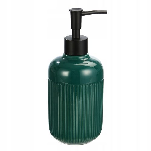 Sepio ručni stolni dozator sapuna, 250 ml, crni, nijanse zelene