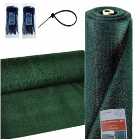 Mreža za zasjenjivanje 62% Proširenje 1,5 x 50 m