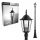 Lampa za vrt sa LED svjetlom E27 Victoria stojeća 237,5cm crna