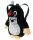 Krecik MU Brno Plush Backpack 30cm Black for Boys and Girls