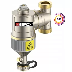   MAGNETNI SEPARATOR ZA FILTRIRANJE 1" S ROTIRAJUĆIM PRIKLJUČKOM 360 GEPOX
