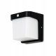Kwazar Luminaire vrtna zidna svjetiljka s senzorom pokreta i sumraka IP54 E27 18 W