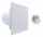 Ventika KLIQ100BASEH + KLIQFP180PLAIN kupaonski ventilator 100 mm