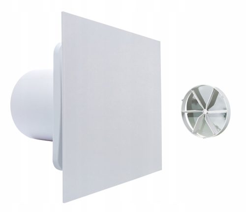Ventika KLIQ100BASEH + KLIQFP180PLAIN kupaonski ventilator 100 mm