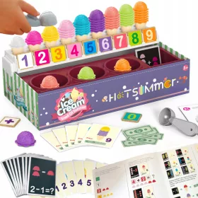    ICE CREAM SHOP XL SHOP ICE CREAM SET Science of Counting 87e