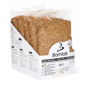   Piljevina, sječka za dimljenje - Drvna sječka za dimljenje i roštilj Borniak joha 0,4 kg 2 l