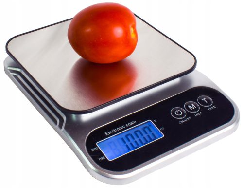 Elektronička kuhinjska vaga 3kg srebrna/siva