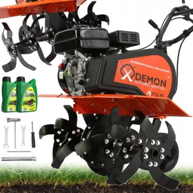   Demon zemljoradnički kultivator 85 cm 5180 W 7 KS + 2× POLUSINTETIČKO MOTORNO ULJE 0.6L AXENOL ZA SAE 30 KOSILICE