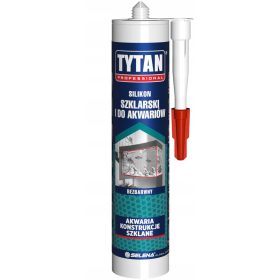  Tytan Professional stakleni silikon, bezbojan, 280 ml