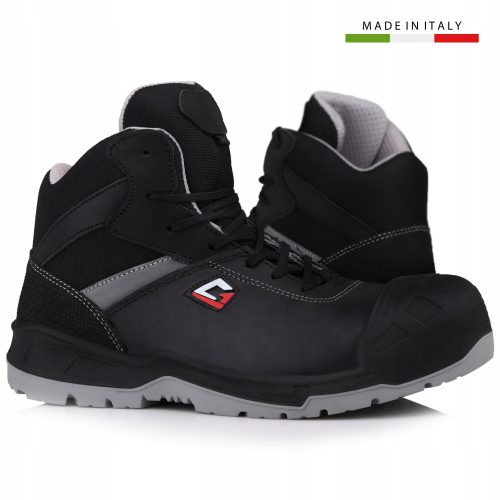 Radne cipele visoke čizme Garsport PISA MID S3 NERO GRIGIO