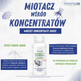    Tekućina protiv žohara, komaraca, mrava, muha, osa, pauka, buha, stjenica, srebrnih ribica Private Lab 1 kg 1000 ml