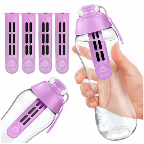 Dafi Soft Filter Boca za Vodu 0,5l, Ljubičasta