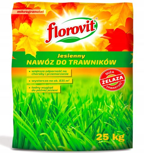 Jesensko gnojivo za travnjake Florovit granule 25 kg